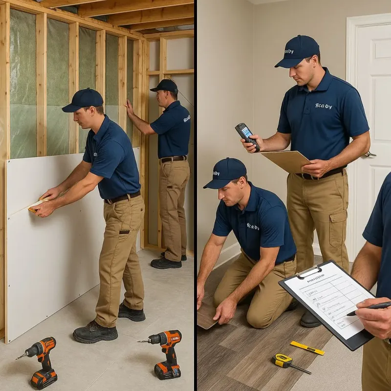 Repairs and Reconstruction process in Cochituate, MA